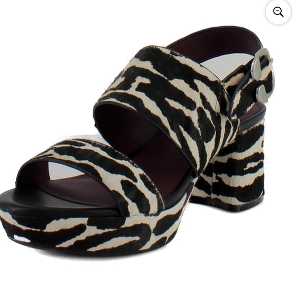 Aerosoles Camera Women's Heels Zebra Haircalf Size 12 NWT - Picture 1 of 6